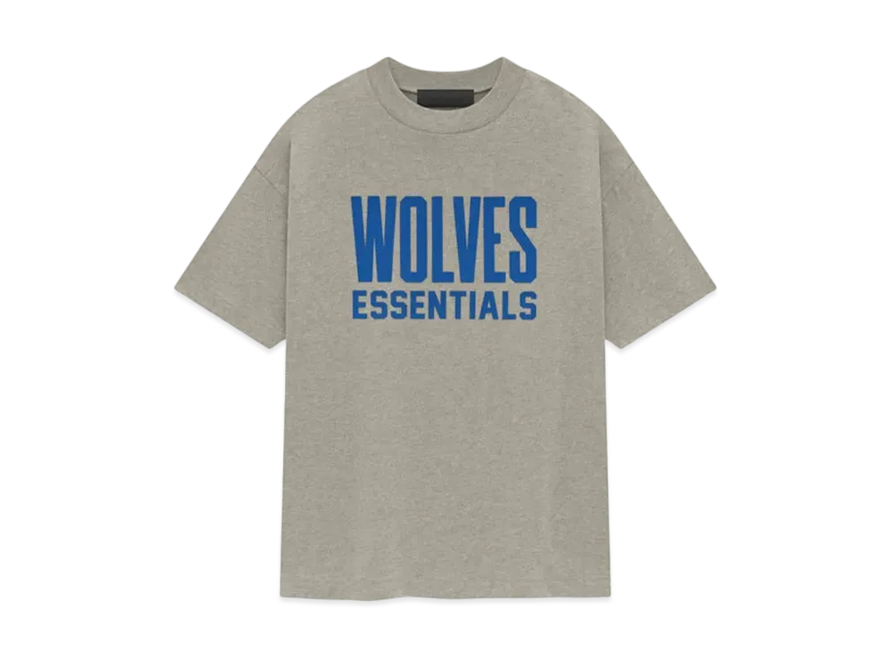 FEAR OF GOD ESSENTIALS Wolves Tee "Warm Heather"