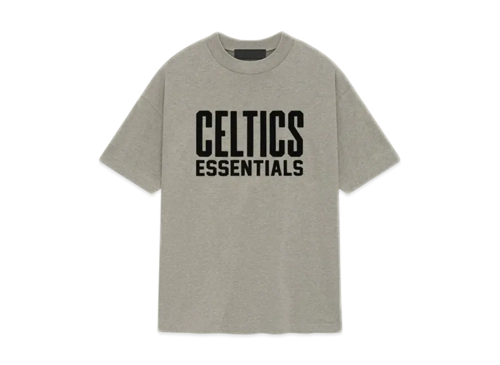 FEAR OF GOD ESSENTIALS Celtics Tee "Warm Heather"