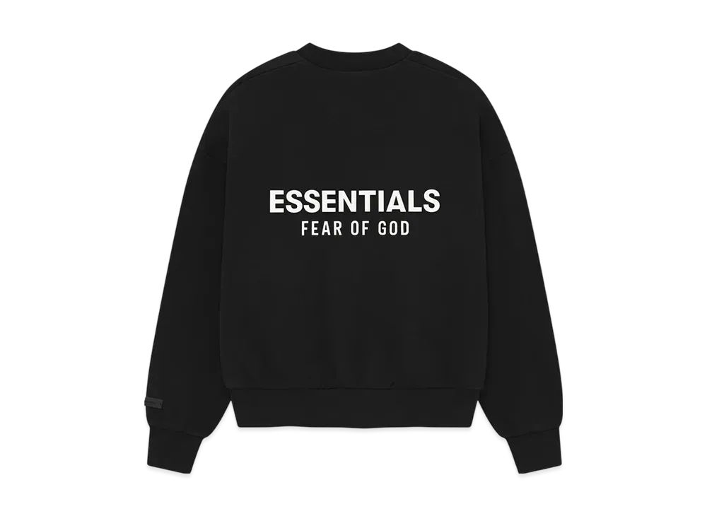 FEAR OF GOD Classic Crewneck Sweatshirt "Jet Black"