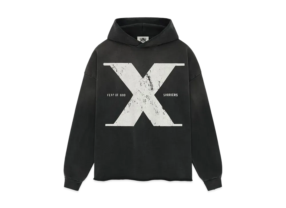 FEAR OF GOD x Malcolm X Out Of Many One Hoodie "Off Black"