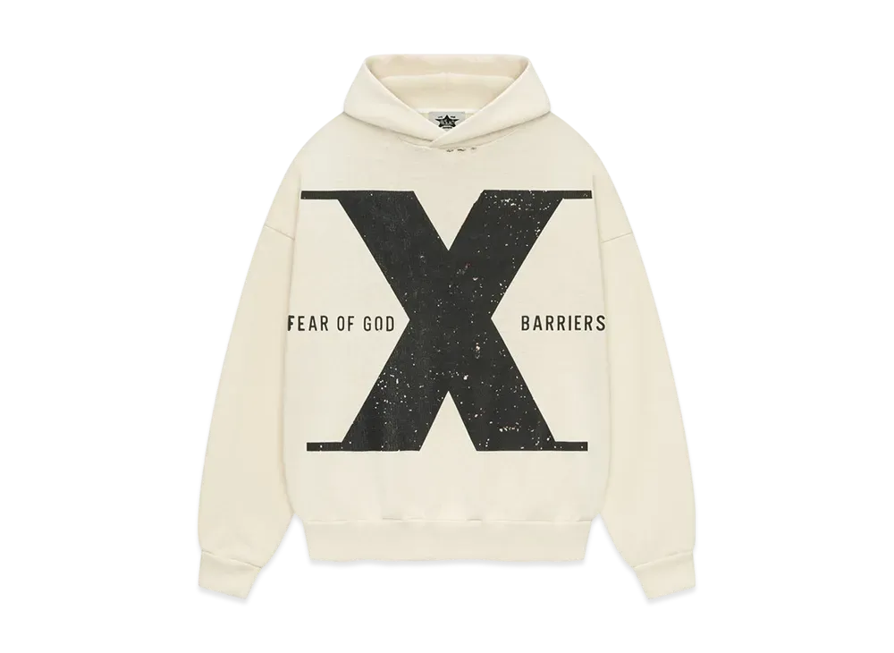 FEAR OF GOD x Malcolm X American Luxury Hoodie "Cream"