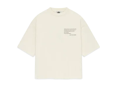 FEAR OF GOD x Malcolm X Cream American Luxury S/S Tee "Cream"