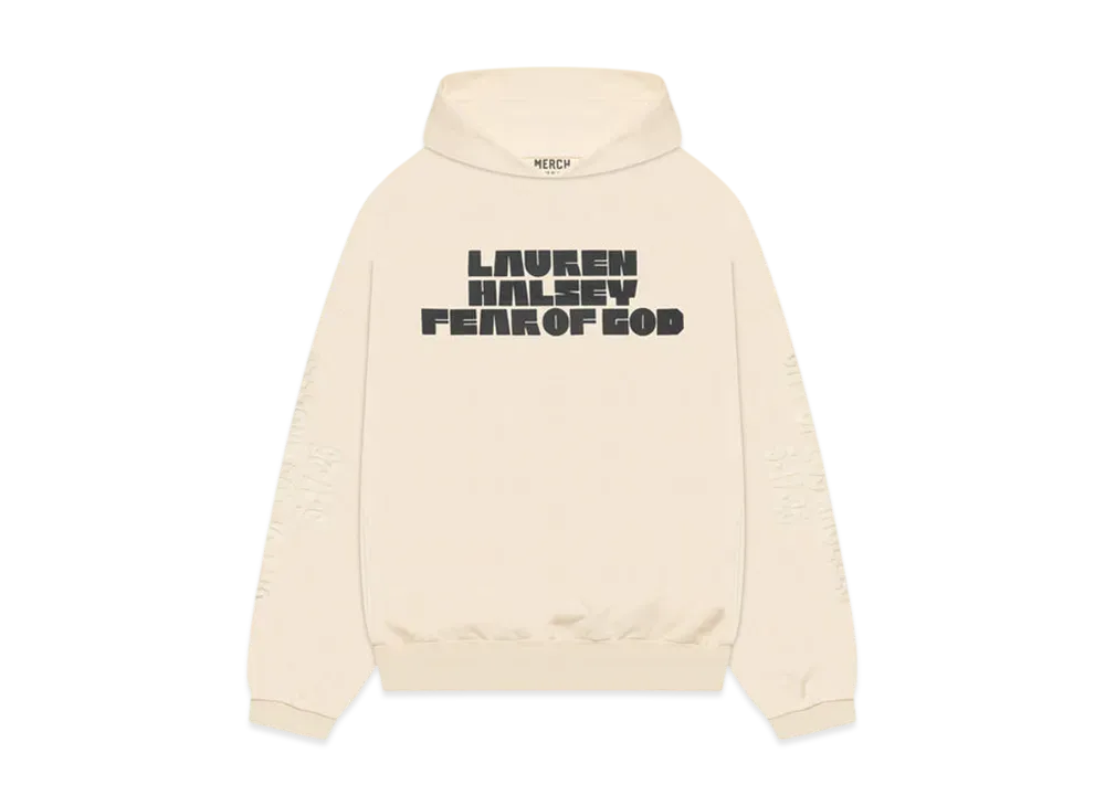 FEAR OF GOD Fear of God and Lauren Halsey Hoodie "Cream"