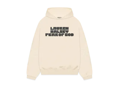 FEAR OF GOD Fear of God and Lauren Halsey Hoodie "Cream"
