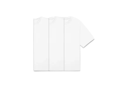 FEAR OF GOD ESSENTIALS 3-Pack T-Shirts "White"