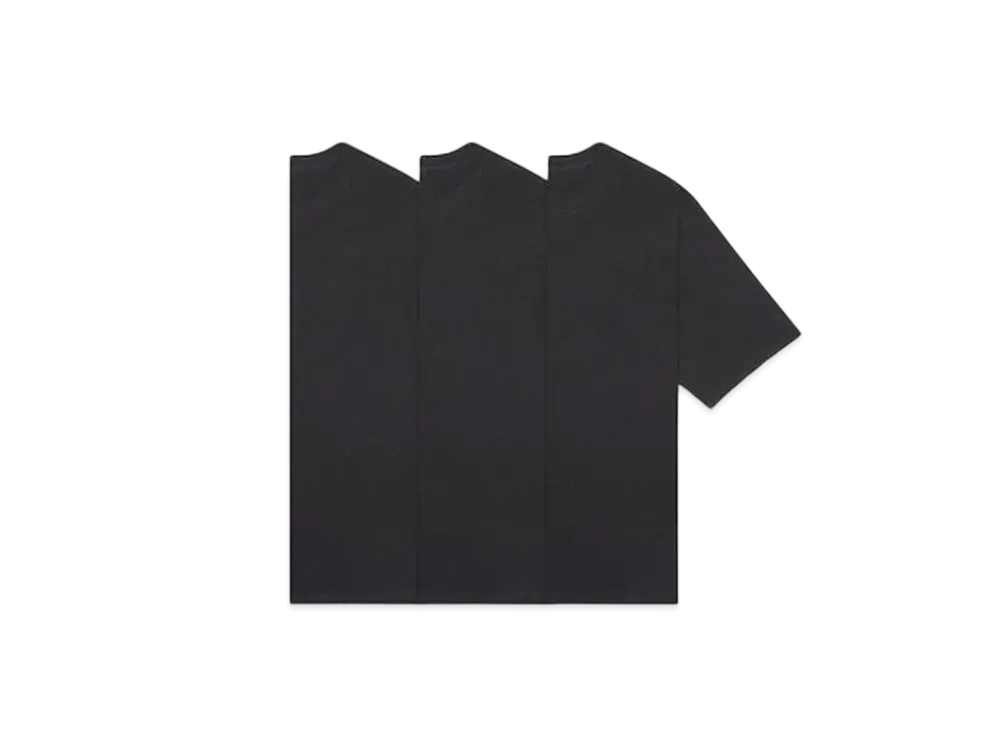 FEAR OF GOD ESSENTIALS 3-Pack T-Shirts "Black"
