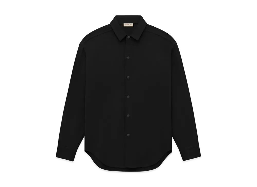 FEAR OF GOD Wool Cashmere Overshirt "Black"