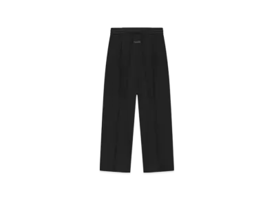 FEAR OF GOD Pintstripe Drawstring Wide Leg Pant "Black"
