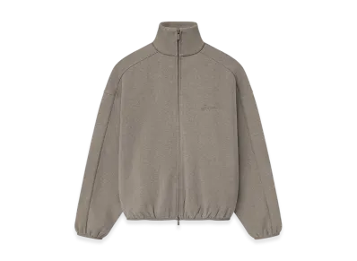 FEAR OF GOD ESSENTIALS Modern Fleece Track Jacket With Piping "Homestead Heather"