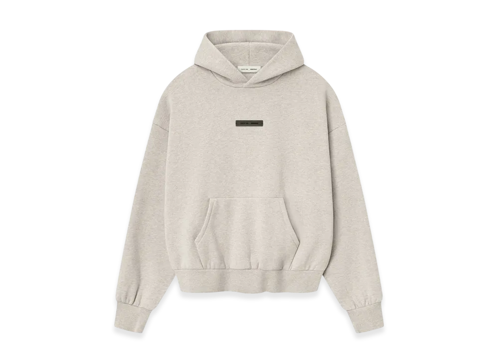 FEAR OF GOD ESSENTIALS Classic Fleece Hoodie "Heather Stone"