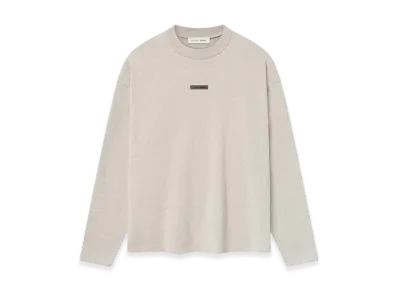 FEAR OF GOD ESSENTIALS Classic Long Sleeve Tee "Heather Stone"