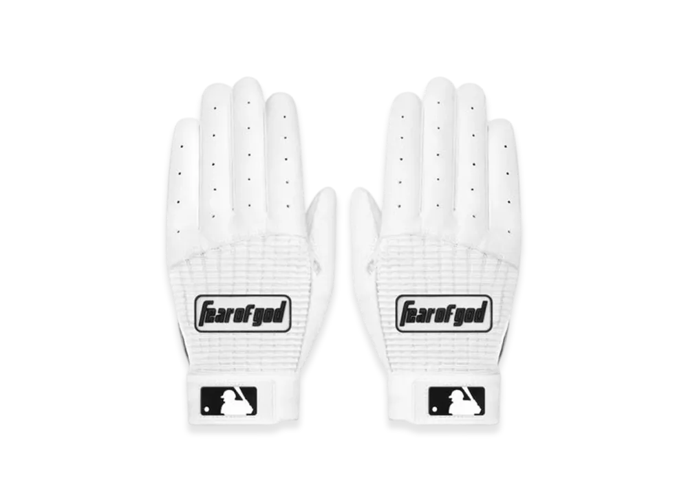 FEAR OF GOD x MLB Franklin Sports MLB Batting Gloves "White"