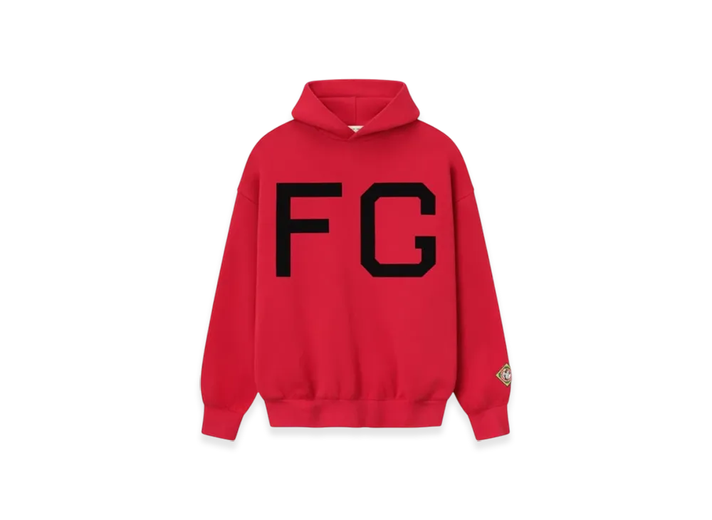 FEAR OF GOD x MLB ESSENTIALS FG Monarchs Hoodie "Red"