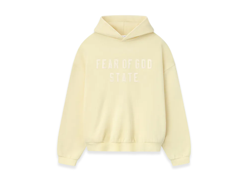 FEAR OF GOD ESSENTIALS 90's Fleece Hoodie "Garden Yellow"