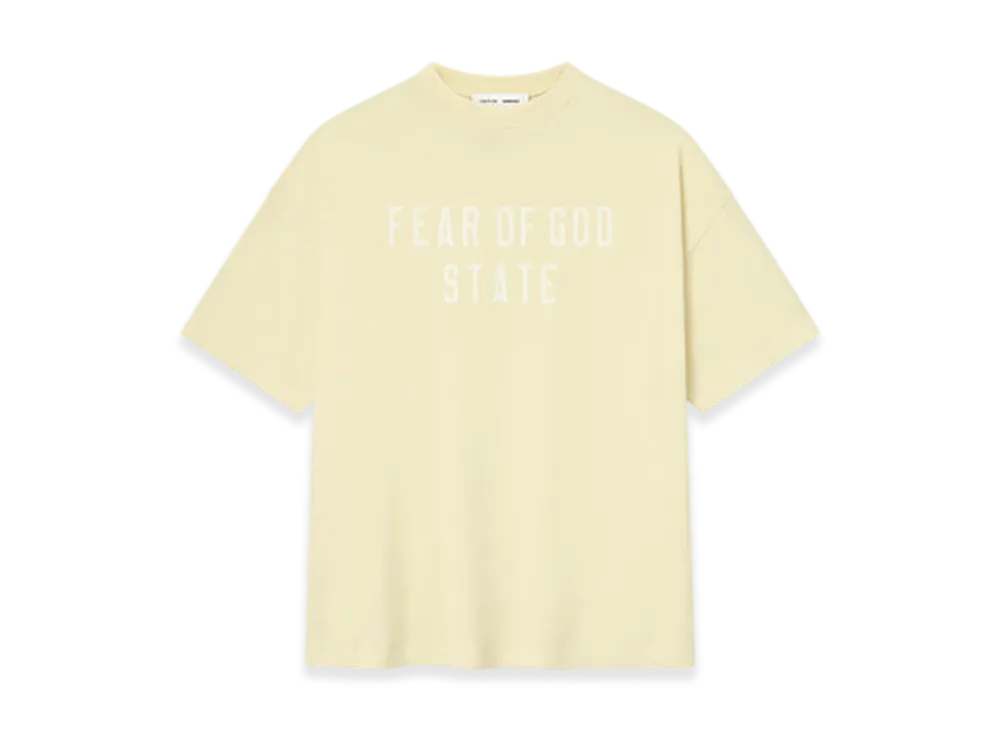 FEAR OF GOD ESSENTIALS 90's Tee "Garden Yellow"