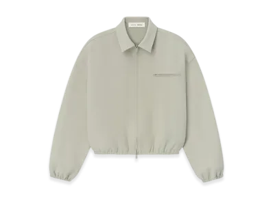 FEAR OF GOD ESSENTIALS Bonded Canvas Jacket "Abbey Stone"