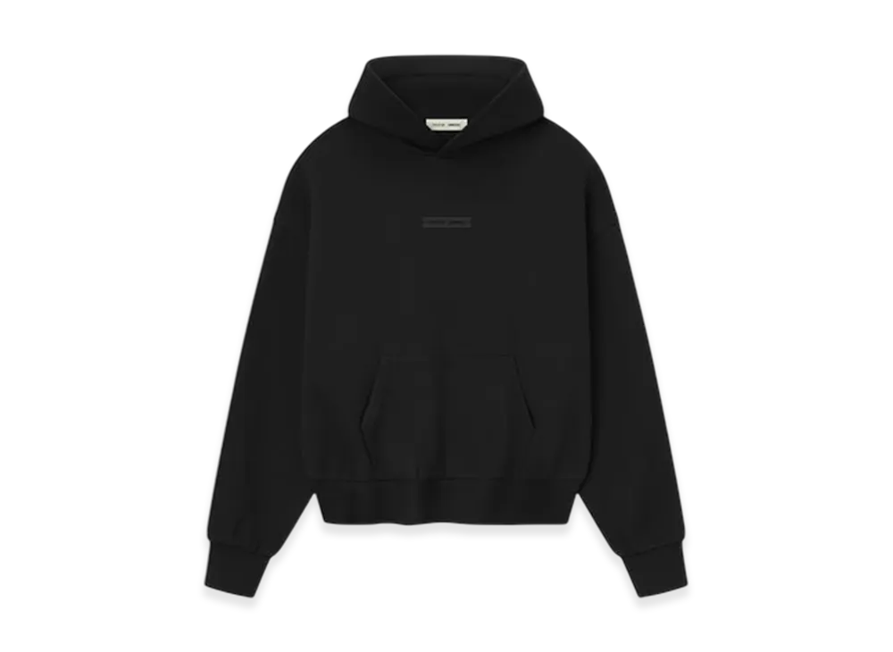 FEAR OF GOD ESSENTIALS Classic Fleece Hoodie "Jet Black"