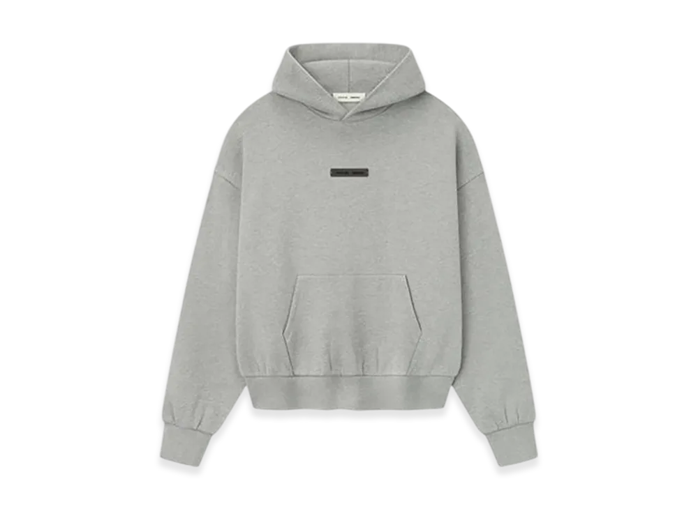 FEAR OF GOD ESSENTIALS Classic Fleece Hoodie "Concrete Heather"