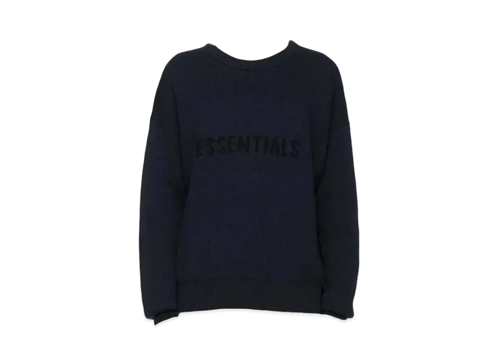 フィアオブゴッド エッセンシャルズ エッセンス ニット セーター "ダークネイビー"