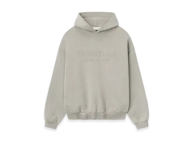 FEAR OF GOD ESSENTIALS Embossed Classic Fleece Hoodie "Warm Heather"