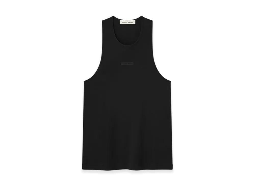 FEAR OF GOD ESSENTIALS Essential Tank "Jet Black"