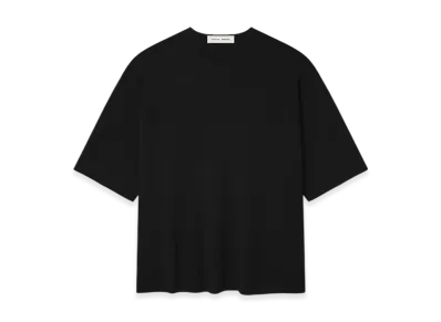 FEAR OF GOD ESSENTIALS Merino Short Sleeve Tee "Jet Black"