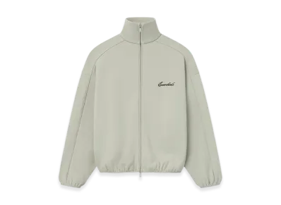 FEAR OF GOD ESSENTIALS Modern Track Jacket With Piping "Abbey Stone/ Abbey Stone"