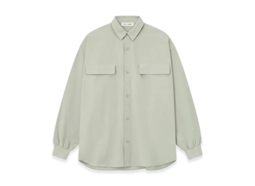 FEAR OF GOD ESSENTIALS Oxford Shirt "Abbey Stone"