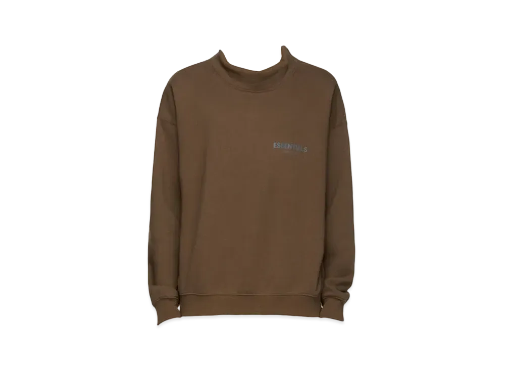 FEAR OF GOD ESSENTIALS / SSENSE Mockneck Sweatshirt "Rain Drum"