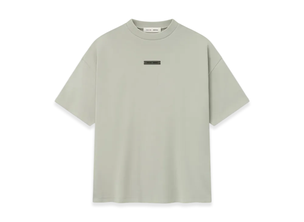 FEAR OF GOD ESSENTIALS Pique 90's Short Sleeve Tee "Abbey Stone"