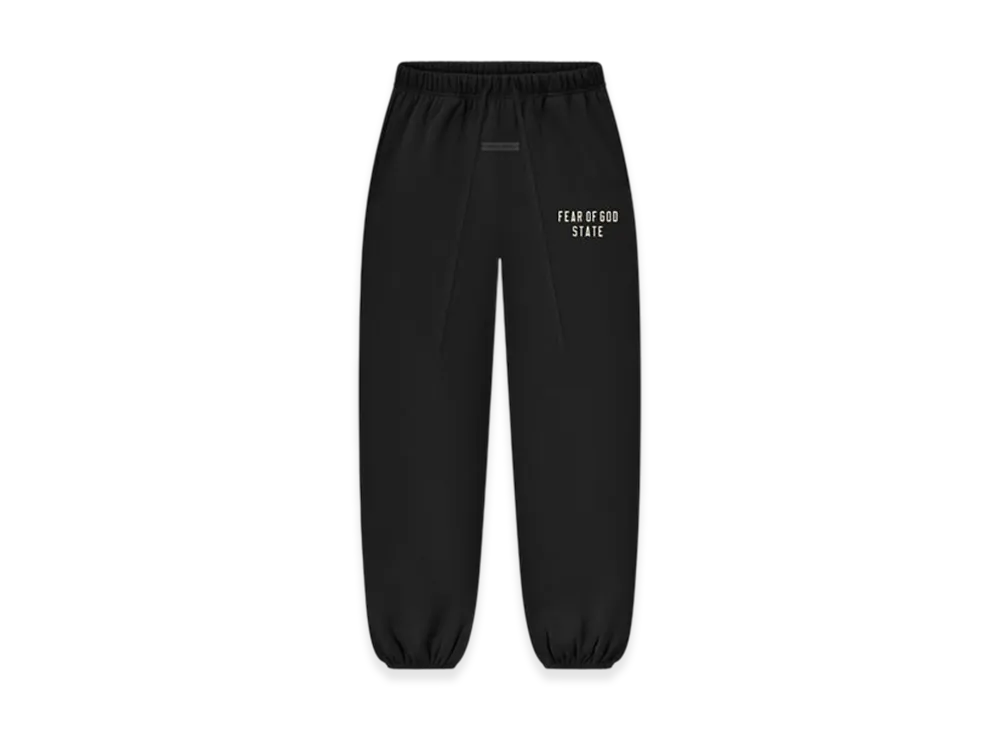 FEAR OF GOD ESSENTIALS Women's Classic Fleece Sweatpant "Jet Black"