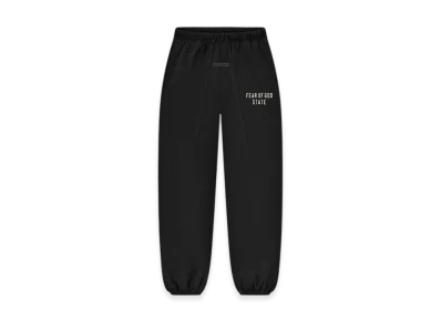 FEAR OF GOD ESSENTIALS Women's Classic Fleece Sweatpant "Jet Black"