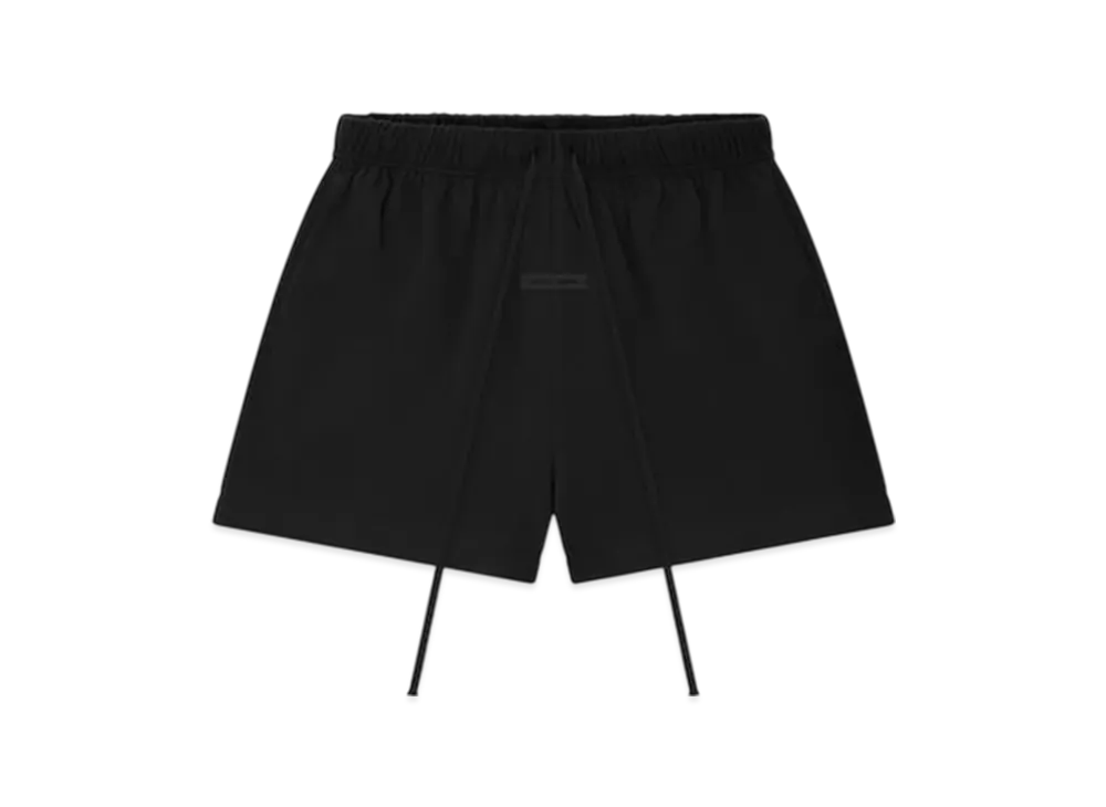 FEAR OF GOD ESSENTIALS Womens Classic Jersey Sweatshort "Jet Black"