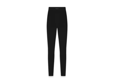 FEAR OF GOD ESSENTIALS Women's Waffle Legging "Jet Black"