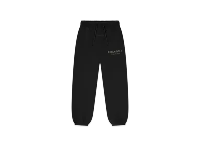FEAR OF GOD ESSENTIALS Kids Classic Fleece Sweatpant "Jet Black"