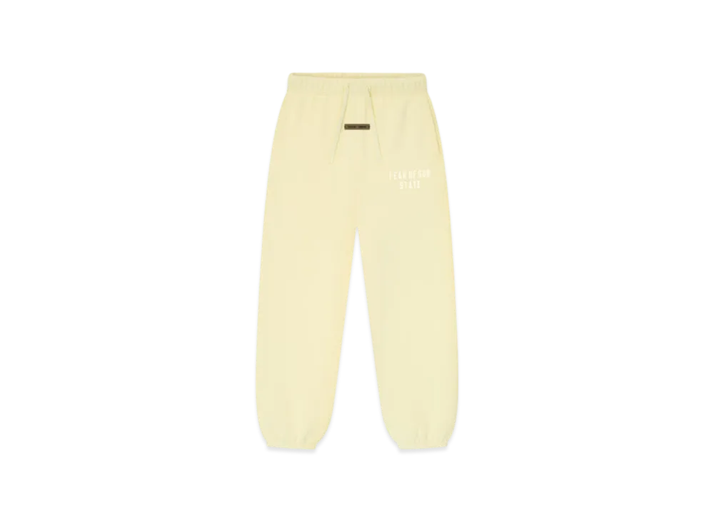 FEAR OF GOD ESSENTIALS Kids Classic Fleece Sweatpant "Garden Yellow"