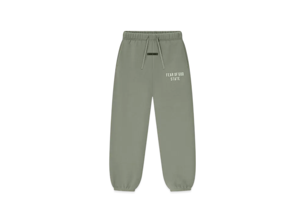 FEAR OF GOD ESSENTIALS Kids Classic Fleece Sweatpant "Moss"