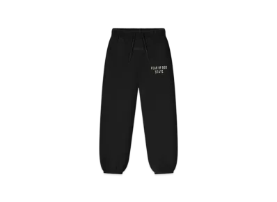 FEAR OF GOD ESSENTIALS Kids Classic Fleece Sweatpant "Jet Black"