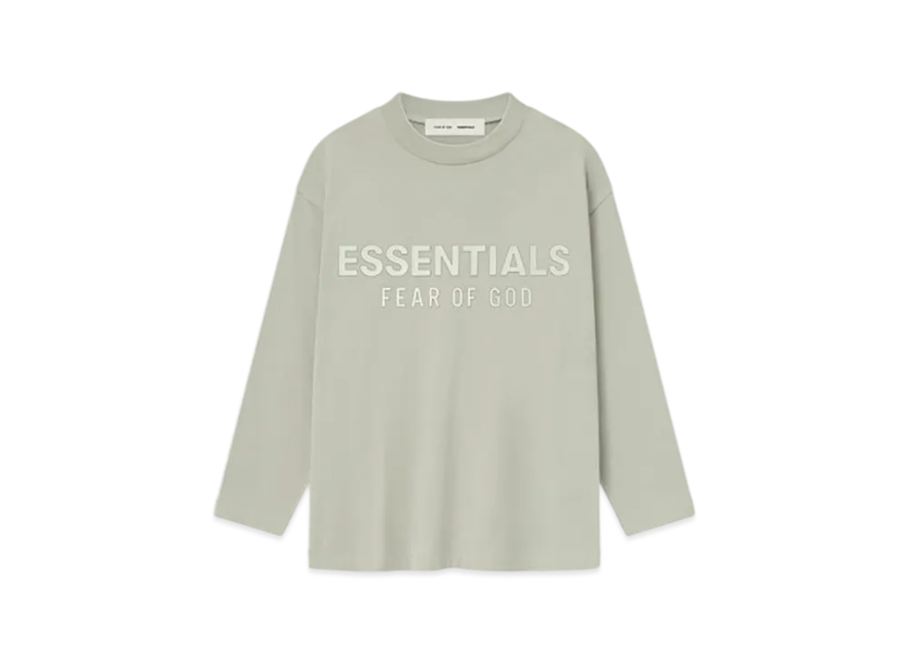FEAR OF GOD ESSENTIALS Kids Classic Long Sleeve Tee "Abbey Stone"