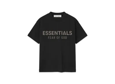 FEAR OF GOD ESSENTIALS Kids Classic Tee "Jet Black"