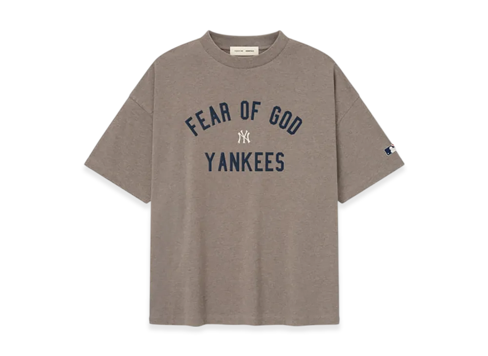 FEAR OF GOD Yankees 90s Tee "Homestead Heather"