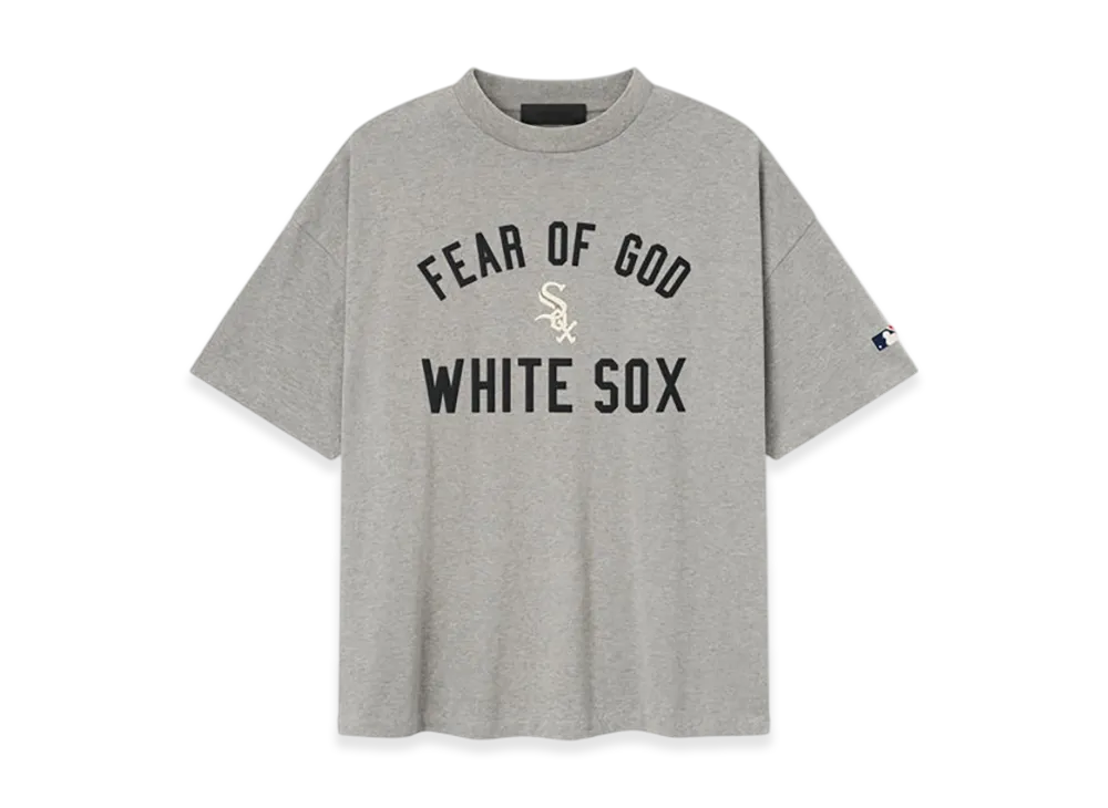 FEAR OF GOD White Sox 90s Tee "Concrete Heather"