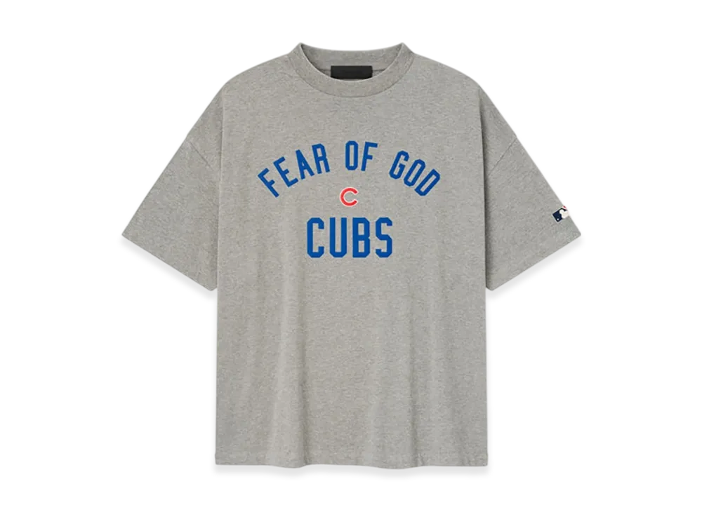 FEAR OF GOD Cubs 90s Tee "Concrete Heather"