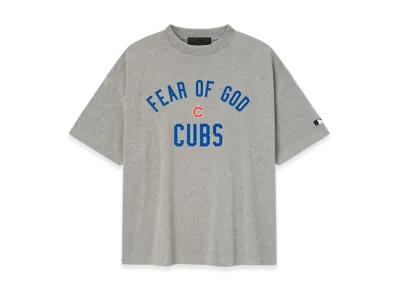 FEAR OF GOD Cubs 90s Tee "Concrete Heather"