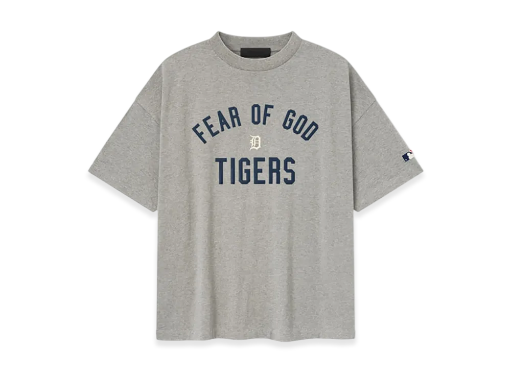 FEAR OF GOD Tigers 90s Tee "Concrete Heather"