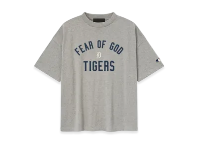 FEAR OF GOD Tigers 90s Tee "Concrete Heather"