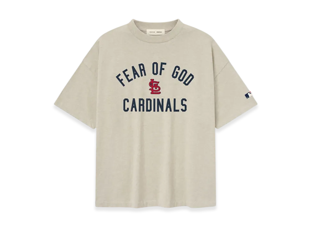 FEAR OF GOD Cardinals 90s Tee "Heather Stone"