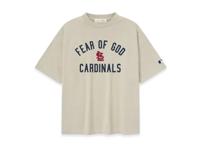 FEAR OF GOD Cardinals 90s Tee "Heather Stone"