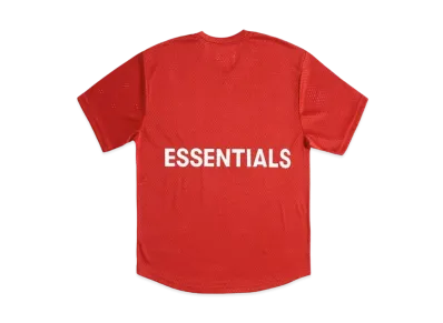 FEAR OF GOD Essentials Mesh T-shirt "Red"