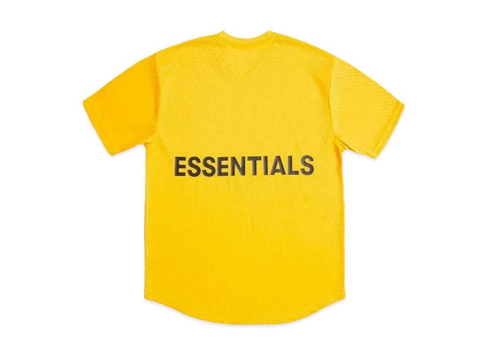 FEAR OF GOD Essentials Mesh T-shirt "Yellow"